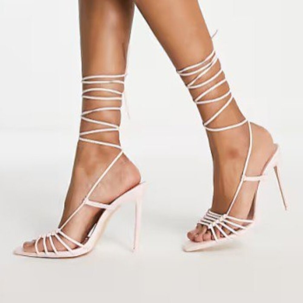 Public Desire - Wide Fit Valencia Heels
